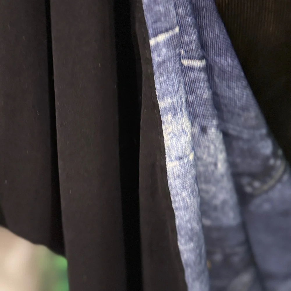 Dior Blue Patchwork Denim Dress - Picture 4 of 11